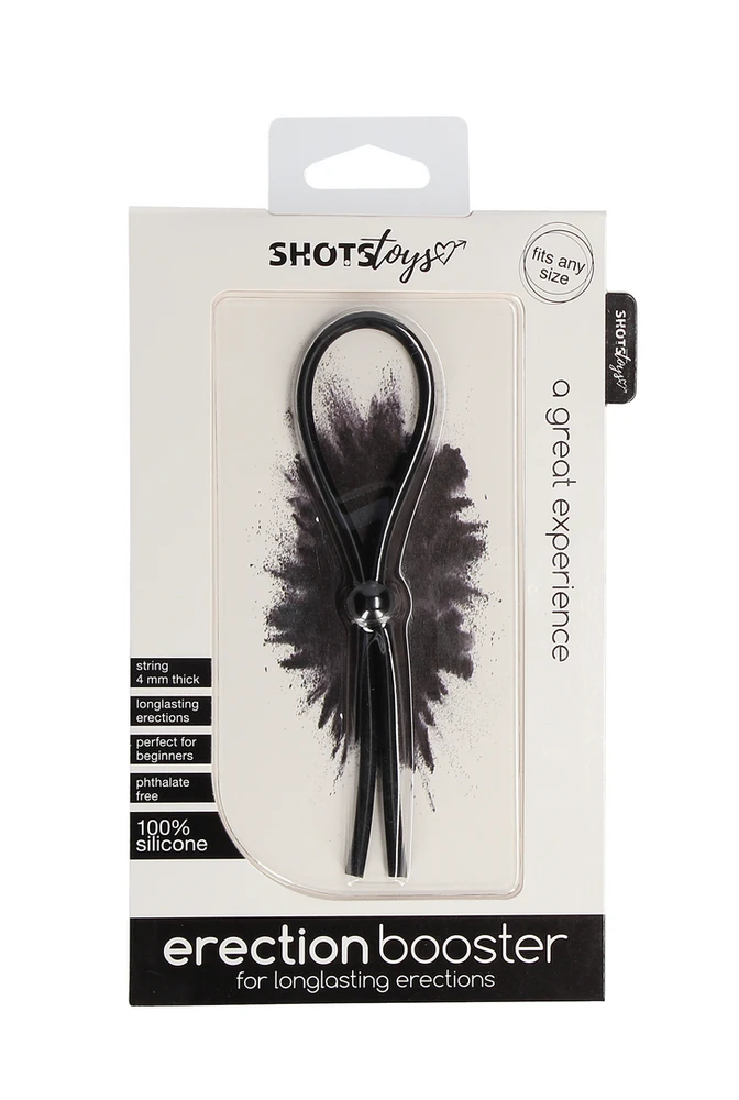 ShotsToys Reguliuojamas varpos žiedas sėklidėms sekso spaustukas