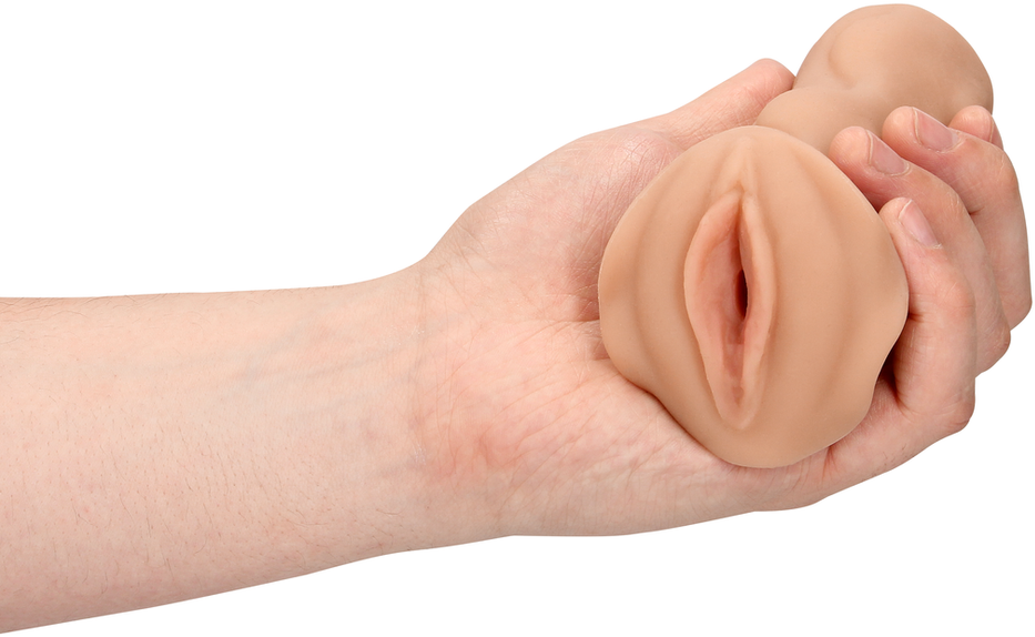 Shots „S Line“ DIRBTINIS PUSYS CYBERSKIN REALISTIC MASTURBATOR Tvirtas pjūvis 13,4 cm