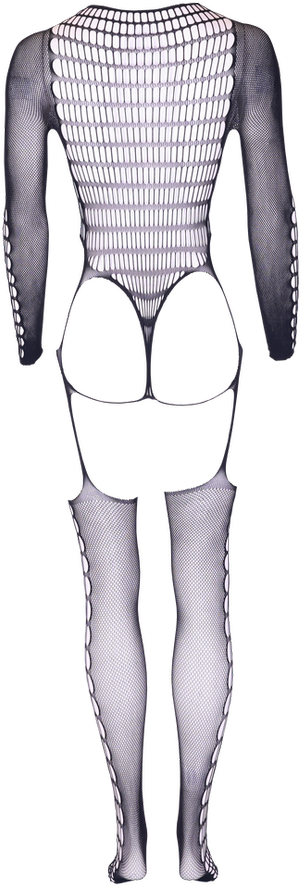 Shots Le Désir Kalyke XXIII - Bodystocking with Turtleneck Juodas OS