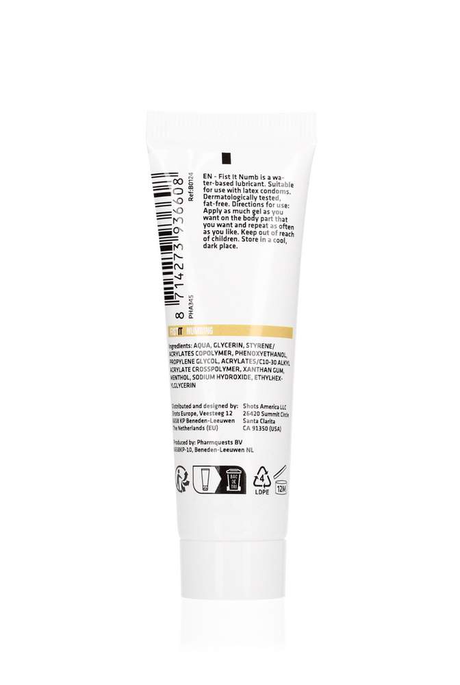 Shots Numbing Lubricant - 0,8 fl uncijos / 25 ml