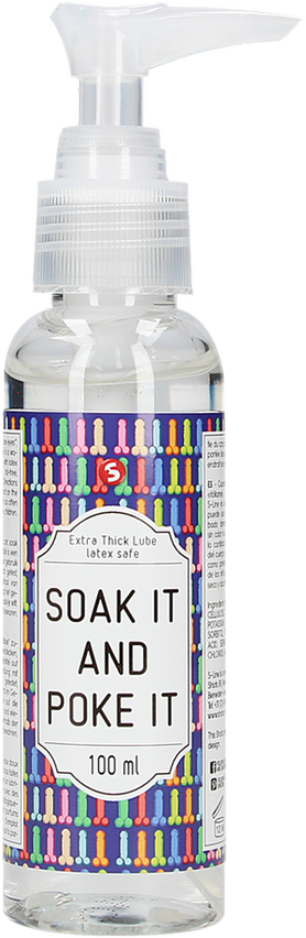 Shots „Soak It And Poke It“ – ypač tirštas lubrikantas – 100 ml