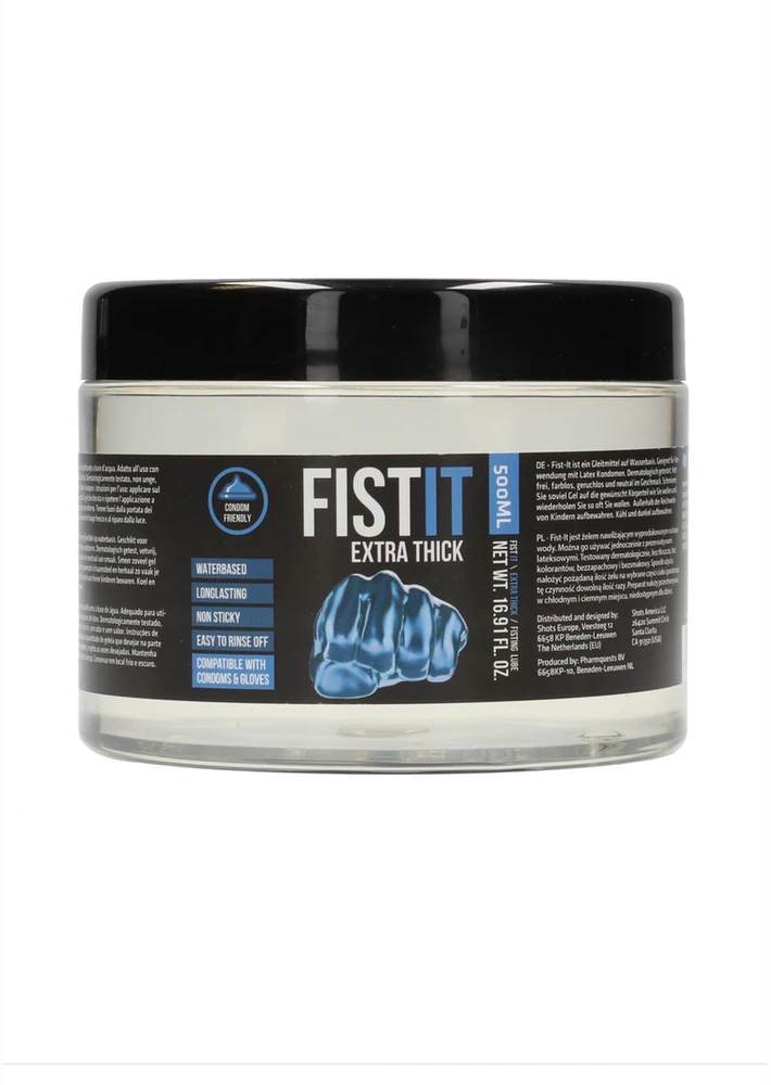 Shots Fist It Moisturizing fisting gelis tirštas sekso kremas 500 ml