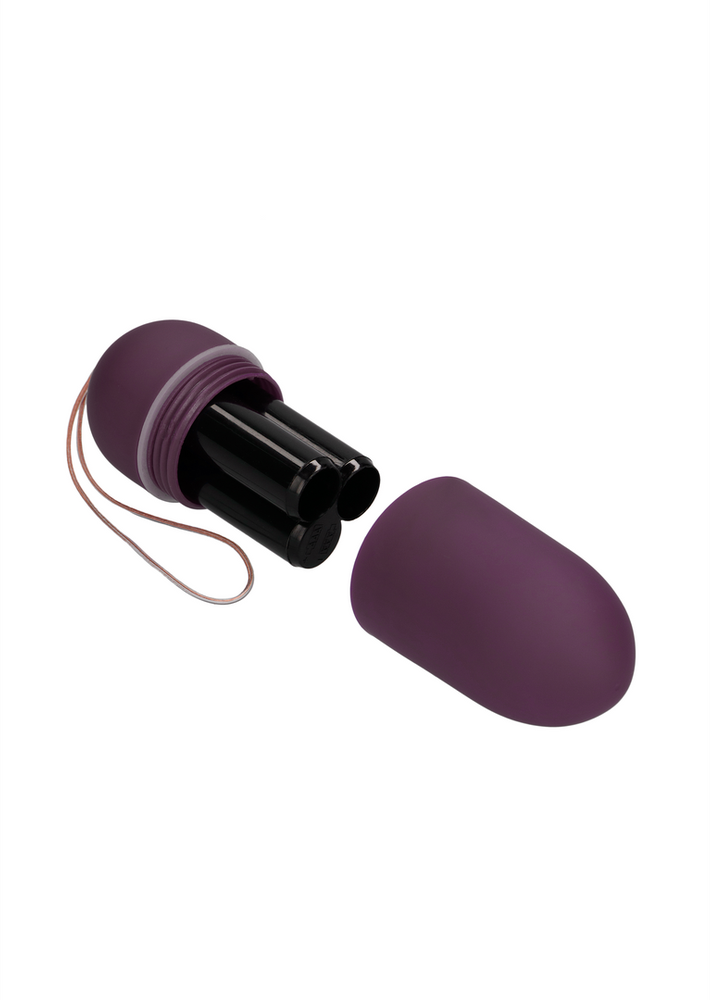 ShotsToys 10 Speed Remote Vibrating Egg - Big - Violetinė
