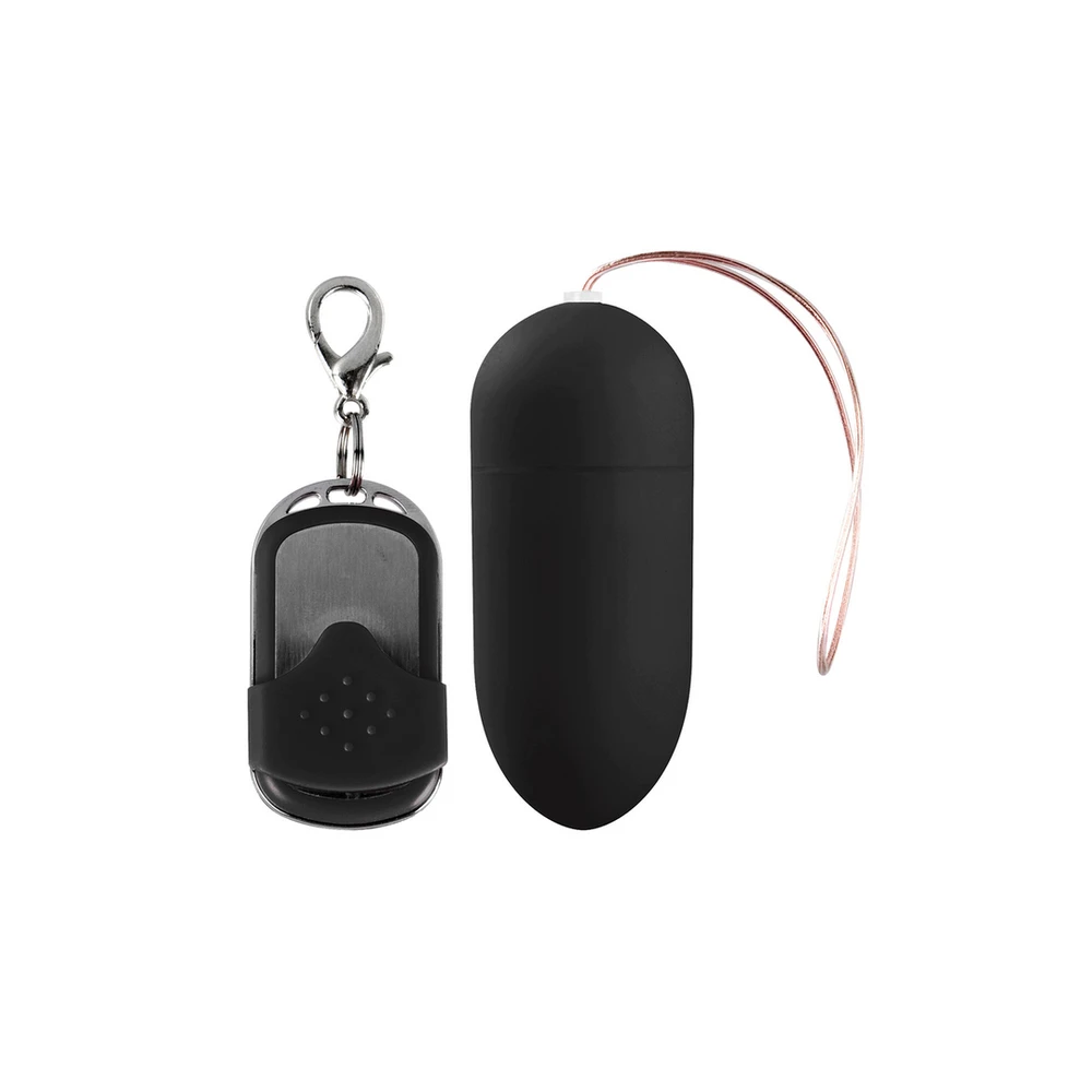 ShotsToys 10 Speed Remote Vibrating Egg - Big - Juodas