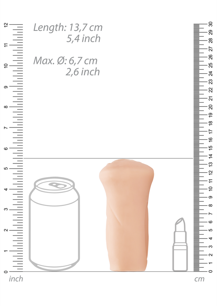 Slt By Shots SLT Self Lubrication Masturbator Masturbator - Flesh