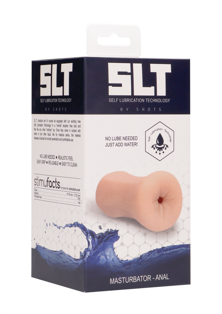 Slt By Shots SLT Self Lubrication Masturbator Anal - Flesh