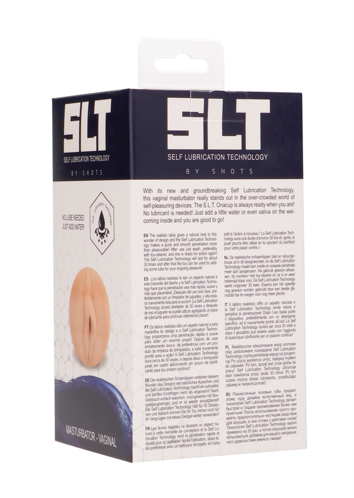 Slt By Shots SLT Self Lubrication Masturbator Masturbator - Flesh
