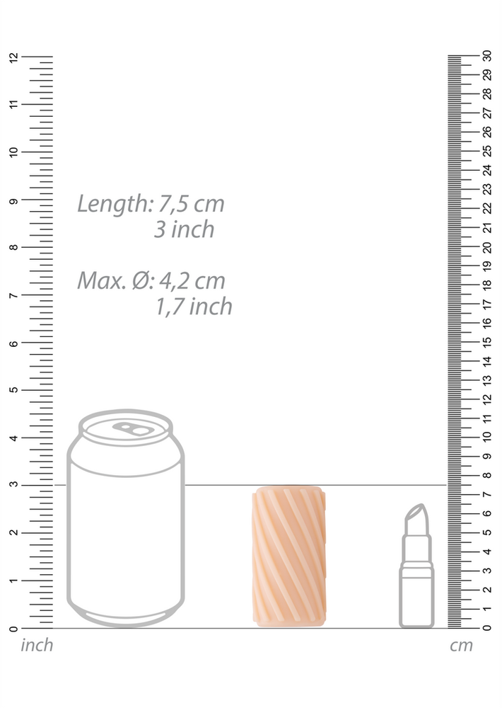 Slt By Shots Self Lubrication Pocket Masturbator – minkštas
