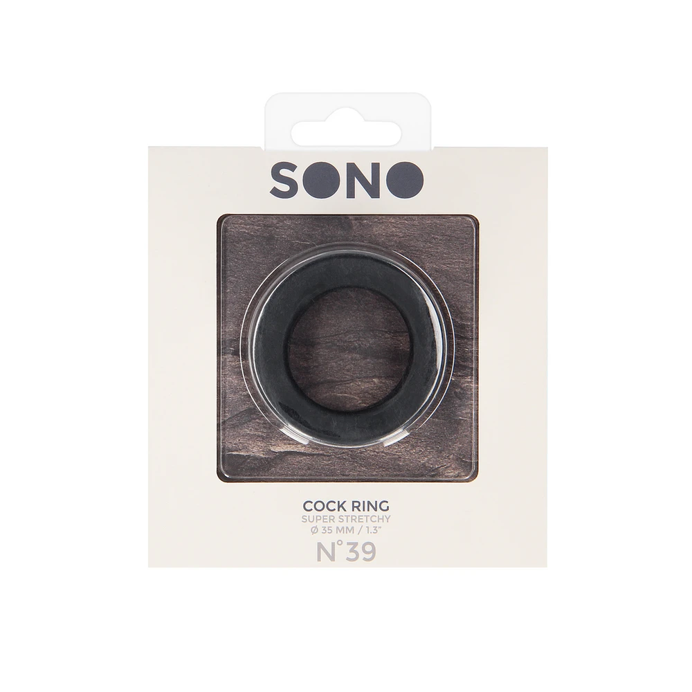 Sono By Shots Sono No.39 - Cockring - Juodas