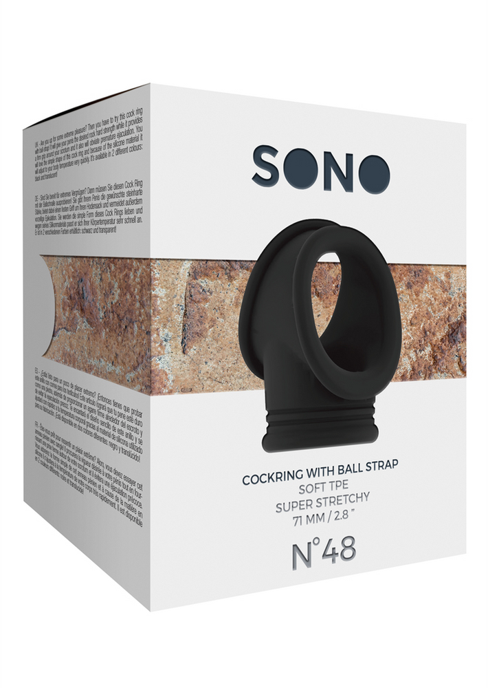 Sono By Shots Nr.48 – žiedas su rutuliniu dirželiu