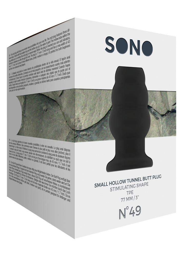 Sono By Shots Nr.49 – Tuščiavidurio tunelio užpakalio kištukas – mažas