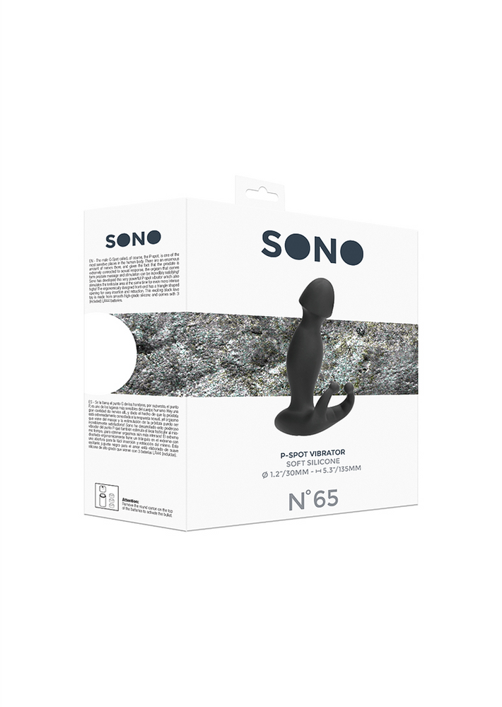 Sono By Shots Sono No. 65 - P-Spot Vibrator - Juodas