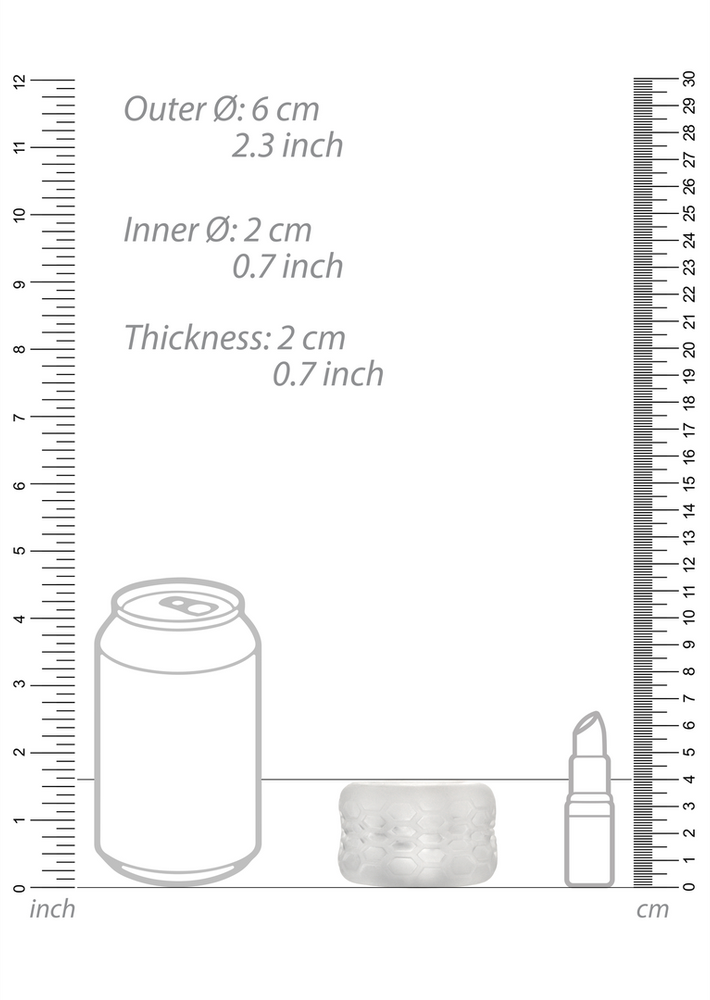 Sono By Shots Sono N0. 94 – apverčiamasis masturbatorius ir buferis – skaidrūs