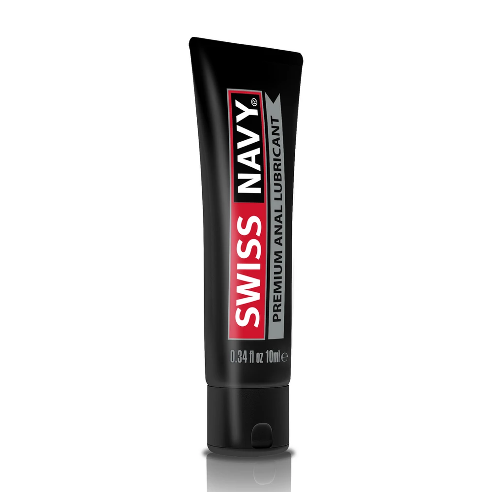 Swiss Navy Premium – Silikoninis analinis lubrikantas – 0,3 fl uncijos / 10 ml