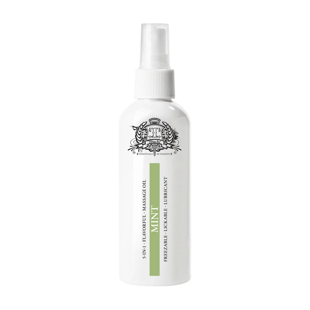 Touche By Shots Pharmquests Slip valgomasis masažo gelis 80ml mėtų spalvos sex