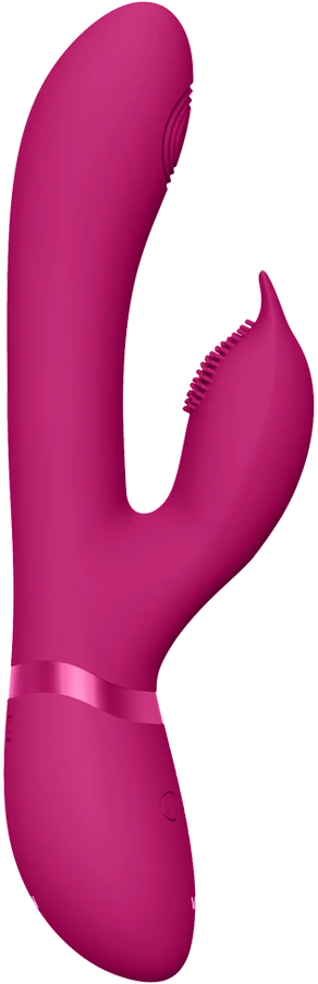 Vive By Shots Vive Vibrator zuikio masažuoklis pulsuoja 22cm 10 režimų