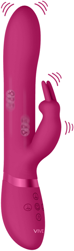 Vive By Shots Vive Amoris - Stimulating Beads Rabbit - Rožinė