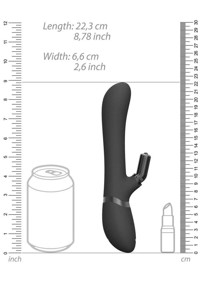 Vive By Shots Vive Vibrator 4 priedai, G taško klitorio stimuliacija