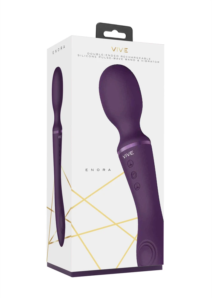 Vive By Shots Vive Enora - Wand & Vibrator - Violetinė