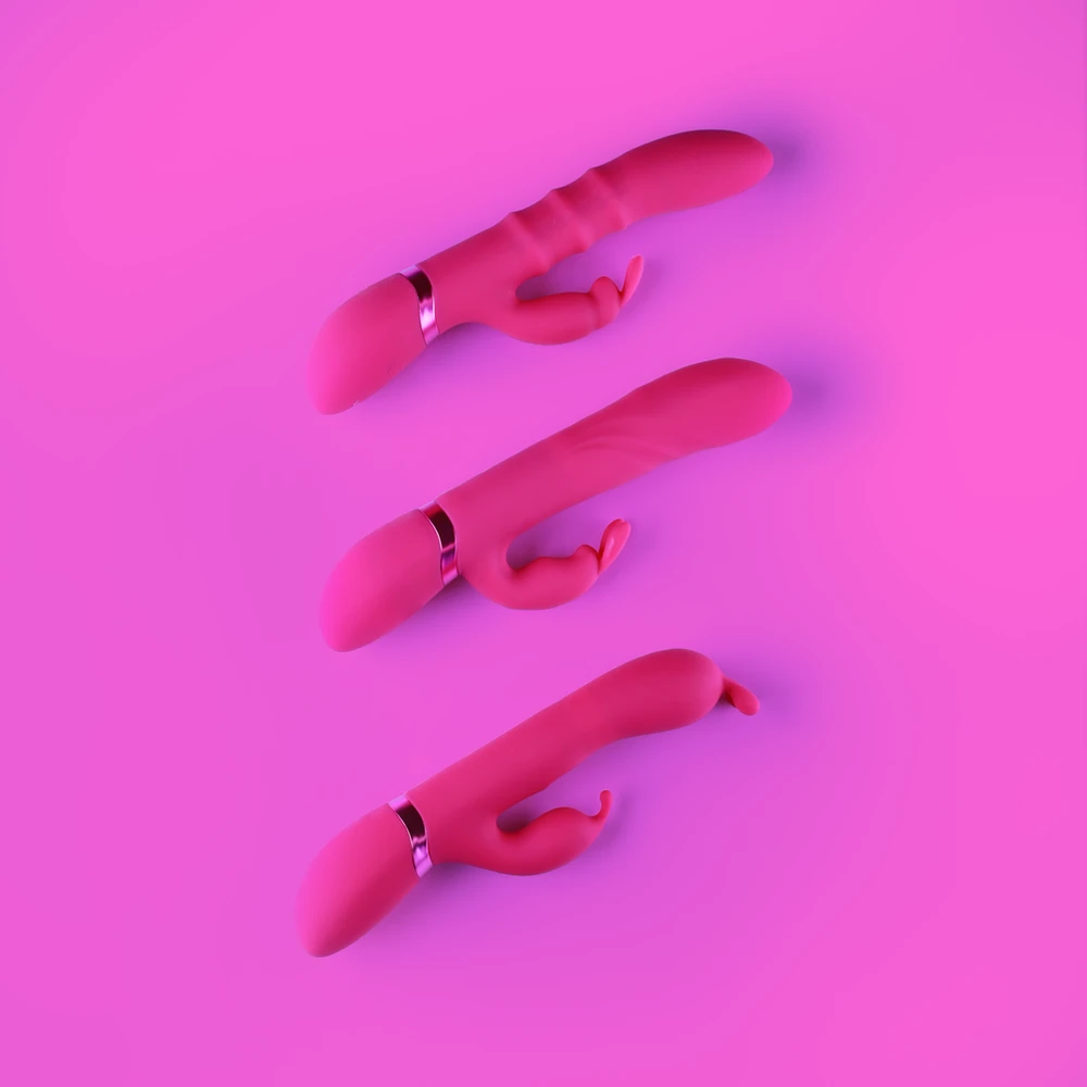Vive By Shots Vive Gada – Vibrating Bunny Ear G taško triušis su pulso bangos kotu