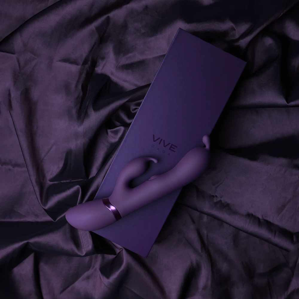 Vive By Shots Vive Gada – Vibrating Bunny Ear G taško triušis su pulso bangos kotu