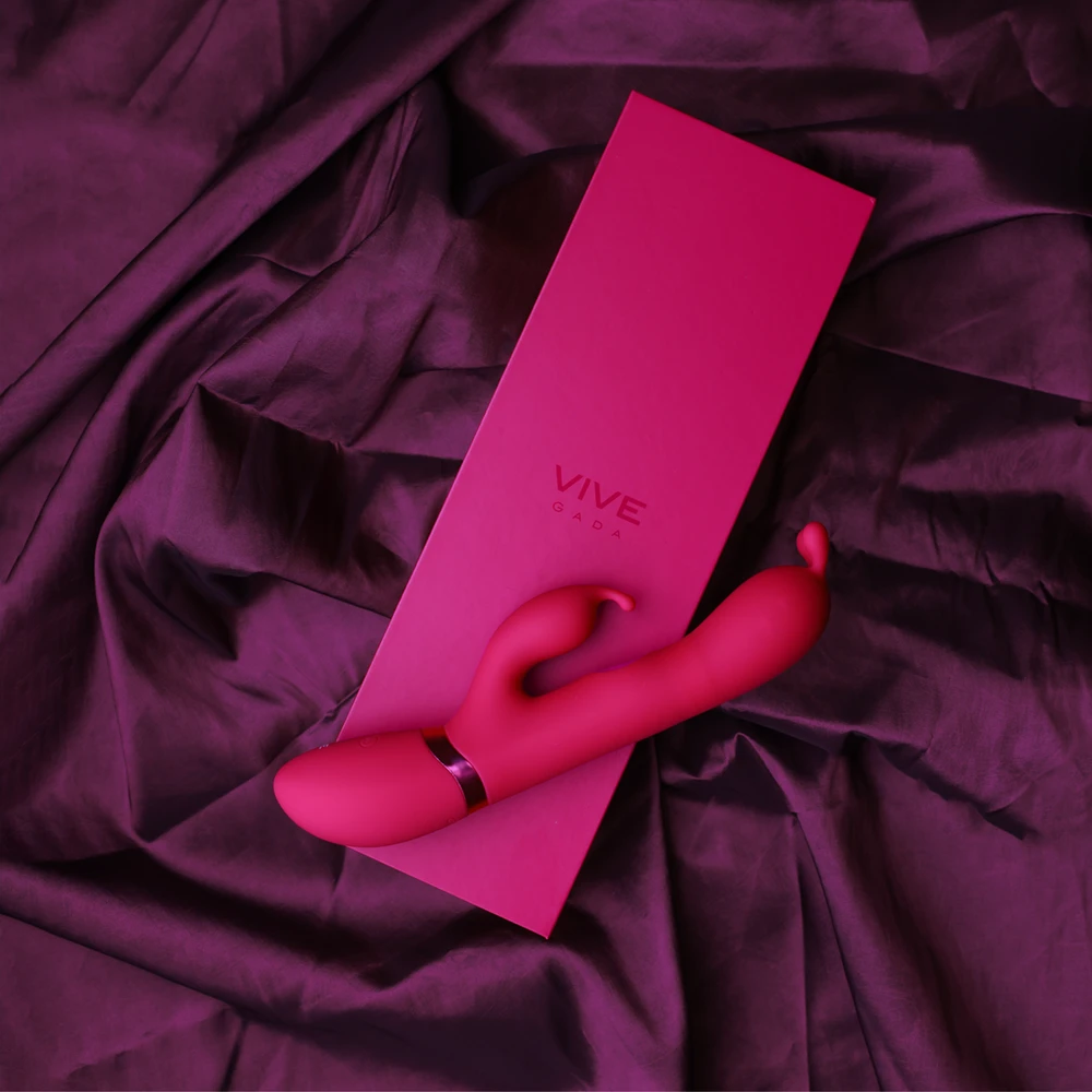 Vive By Shots Vive Gada – Vibrating Bunny Ear G taško triušis su pulso bangos kotu