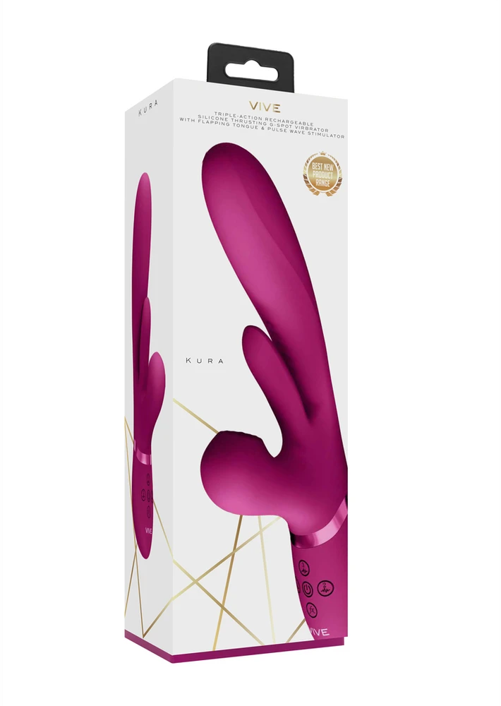 Vive By Shots Vive Rabbit Vibrator Makšties klitorio stimuliacija 10 režimų oro