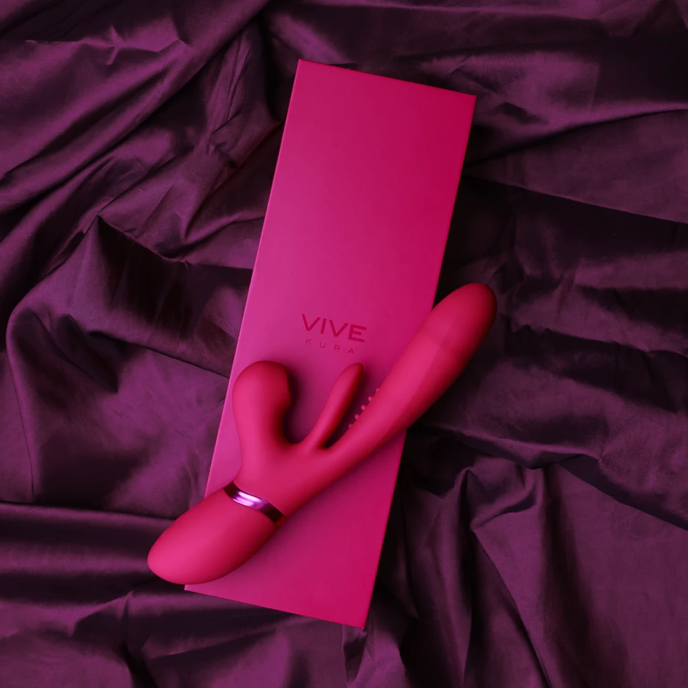 Vive By Shots Vive Rabbit Vibrator Makšties klitorio stimuliacija 10 režimų oro