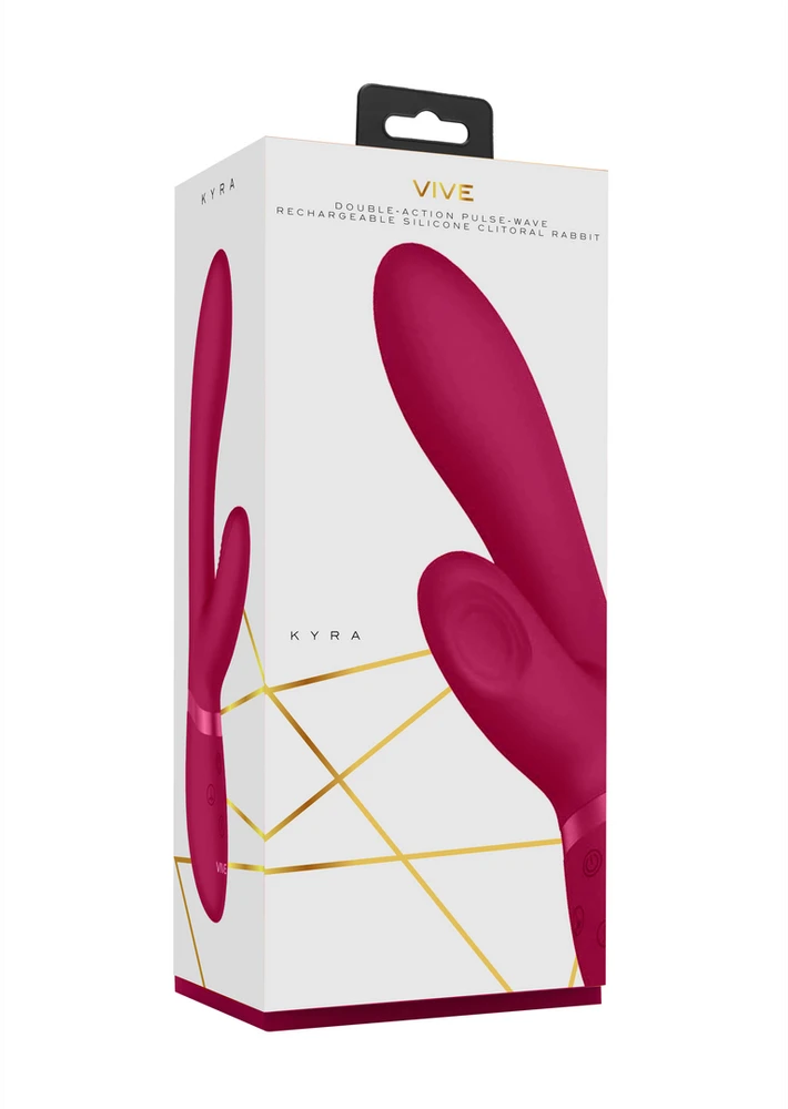 Vive By Shots Rožinė Kyra - Pulse Clitoral Rabbit - Rožinė
