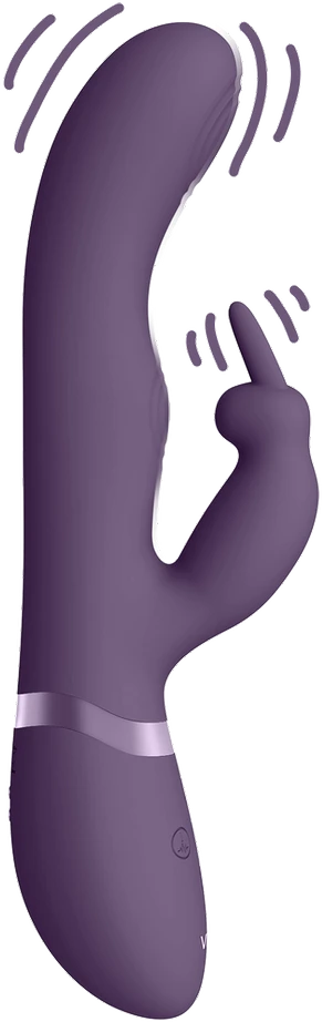 Vive By Shots Vive May - Pulse-Wave & C-spot & G-Spot Rabbit - Violetinė