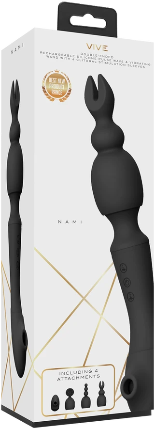 Vive By Shots Vive Stymulator-Nami - Juodas
