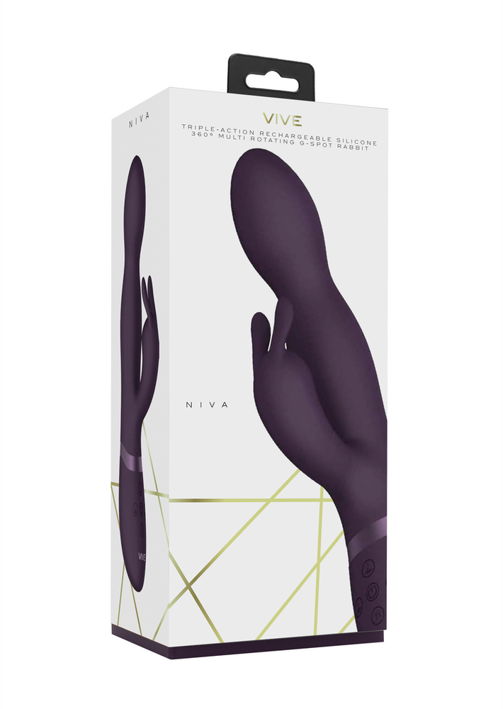 Vive By Shots ShotsToys Rabbit vibratorius - 360degrees Rabbit - Violetinė