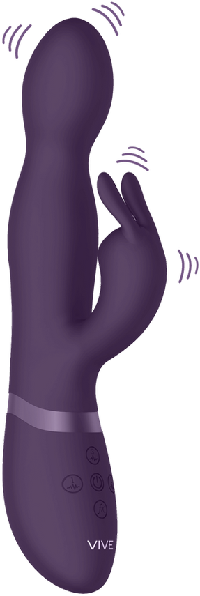 Vive By Shots ShotsToys Rabbit vibratorius - 360degrees Rabbit - Violetinė