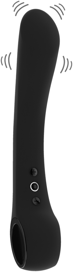 Vive By Shots Vive Ombra - Bendable Vibrator Punkt G - Juodas