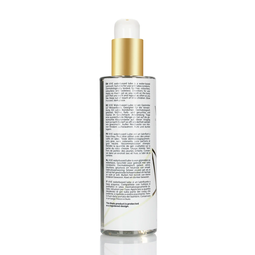 Vive By Shots Vive Švelnus DRĖKINAMASIS sekso gelis, BEKVAPIS, BESKONIS 150 ml