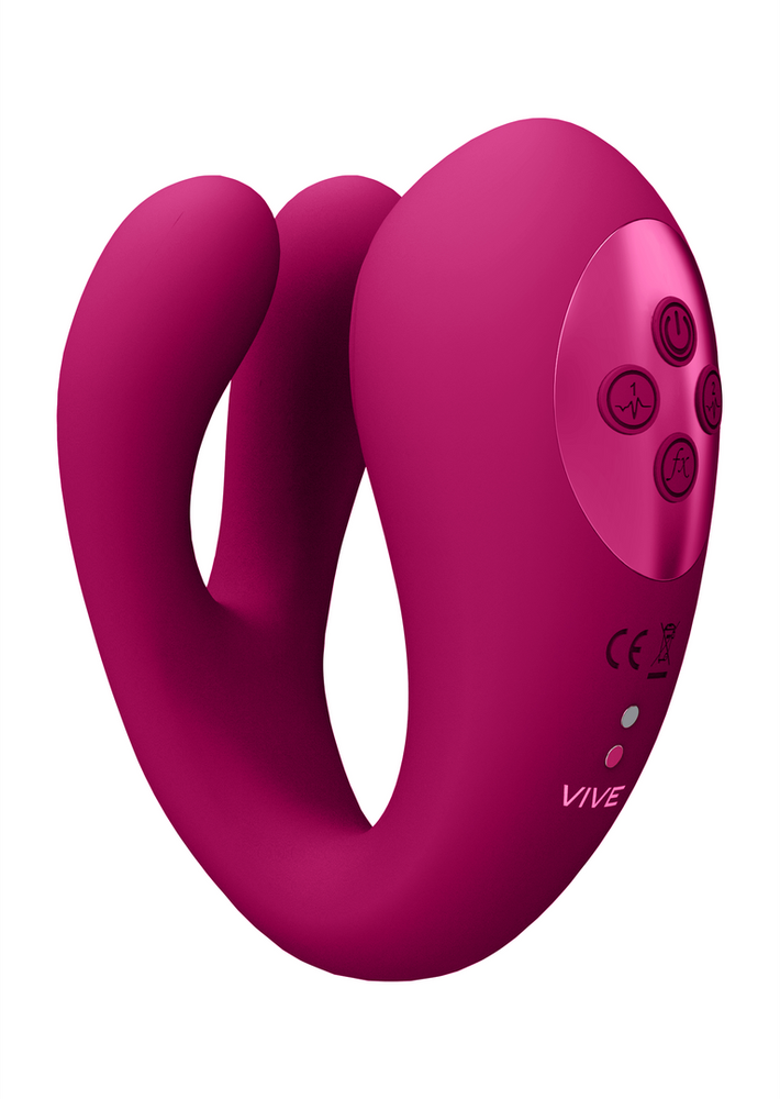 Vive By Shots „Vive“ MOTERIŠKOS MAKSTINĖS KLITORINĖS VIBRATORIAUS PULSAS PORAI 10 USB REŽIMAS