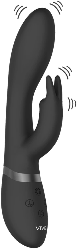 Vive By Shots Vive Vibrator-Zosia - Classic G-Spot Rabbit - Juodas