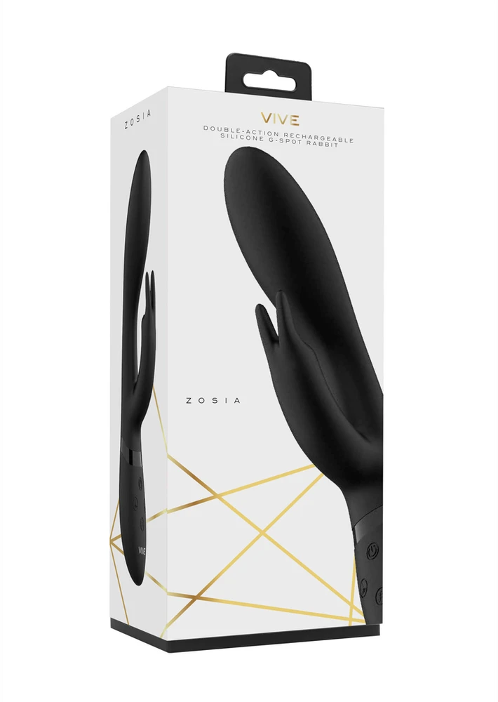 Vive By Shots Vive Vibrator-Zosia - Classic G-Spot Rabbit - Juodas