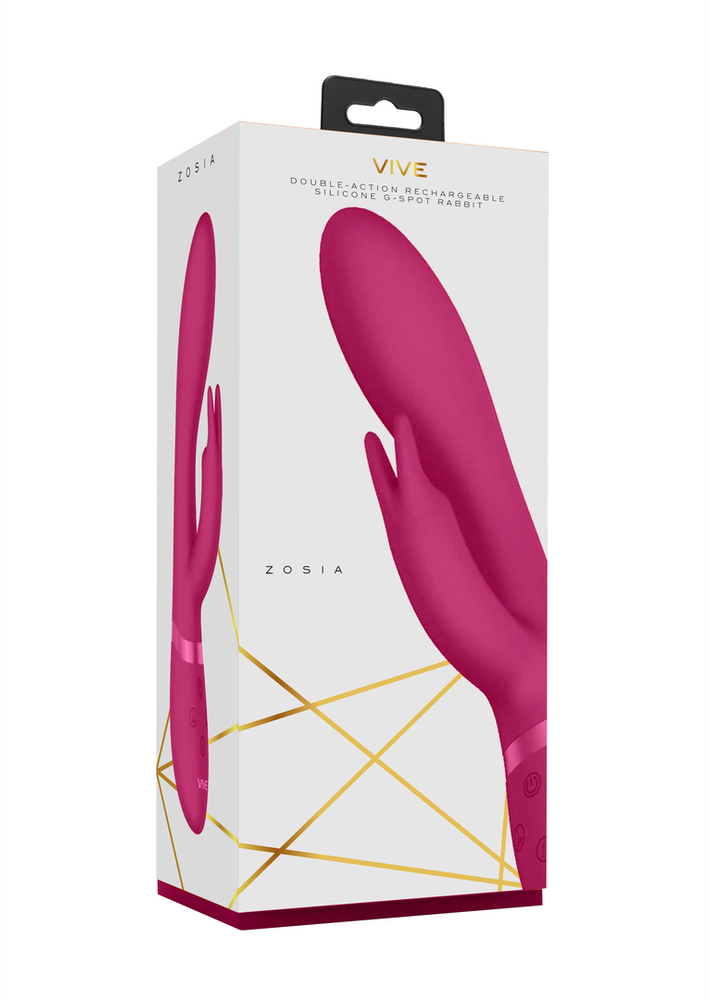 Vive By Shots Vive Vibrator-Zosia - Classic G-Spot Rabbit - Rožinė