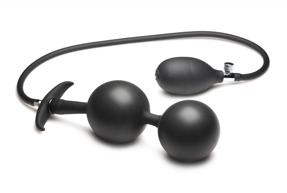 Xr Brands „Master Series“ – pripučiamas silikoninis analinis kamštelis su svoriu