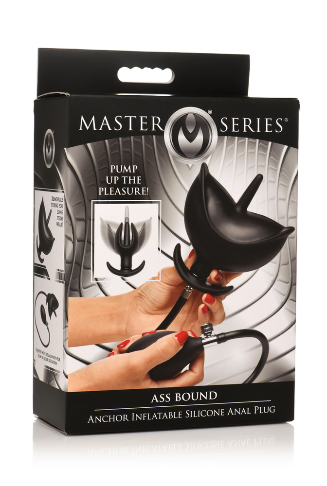 Xr Brands „Master Series“ – pripučiamas silikoninis analinis kamštelis