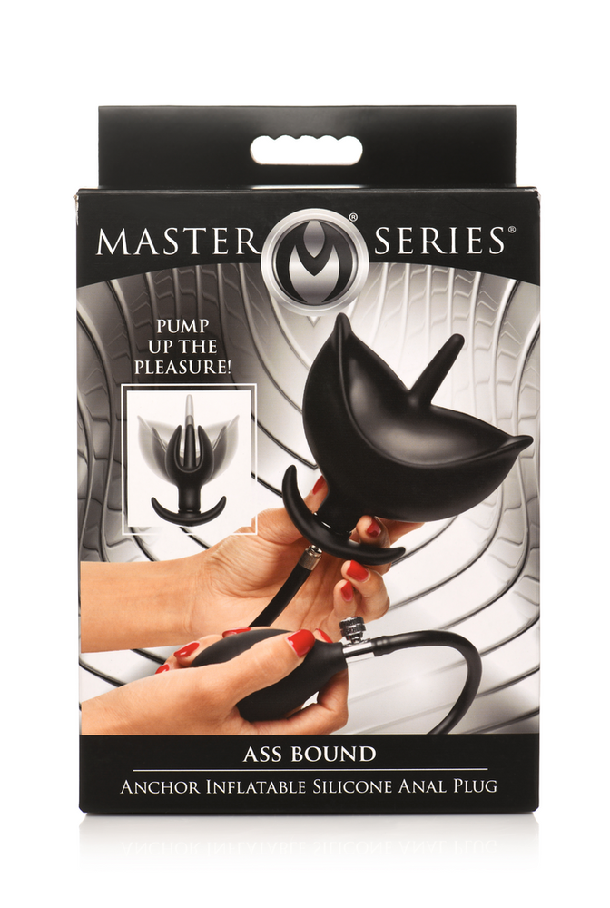 Xr Brands „Master Series“ – pripučiamas silikoninis analinis kamštelis