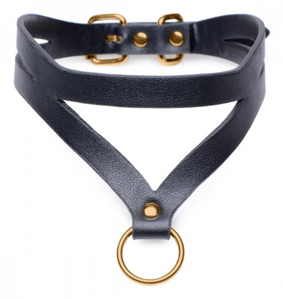 Xr Brands Bondage Baddie – apykaklė su sandarinimo žiedu