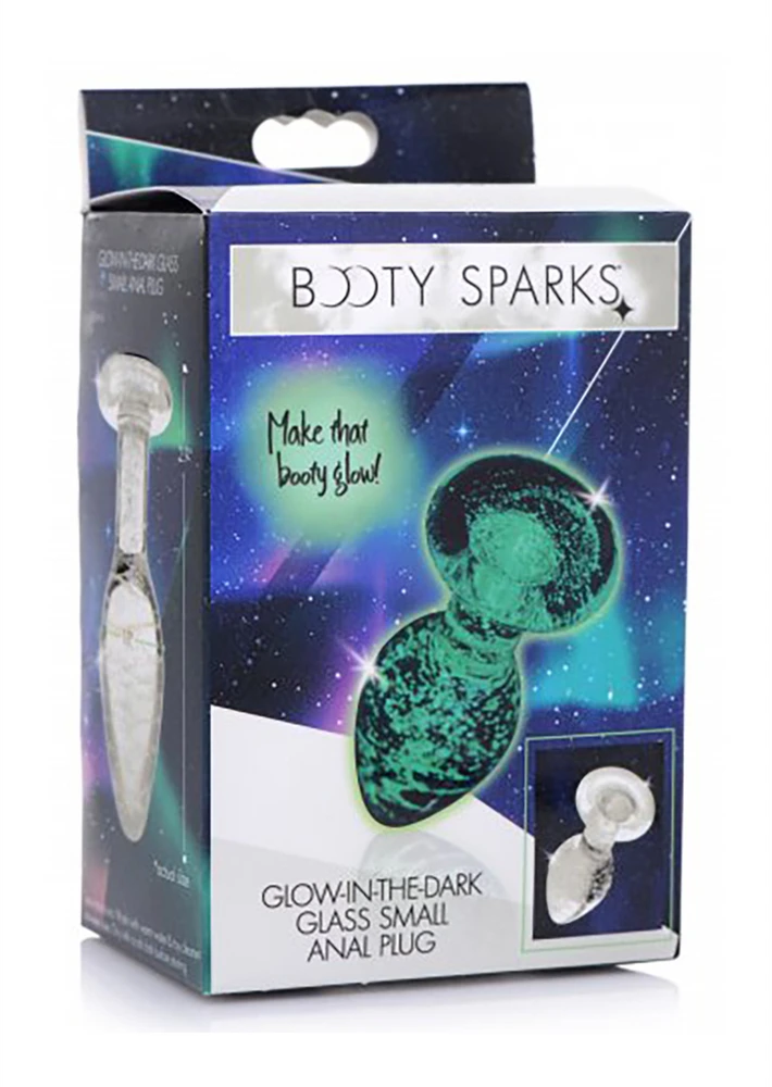 Xr Brands Booty Sparks Šviečia tamsaus stiklo analiniame kištelyje
