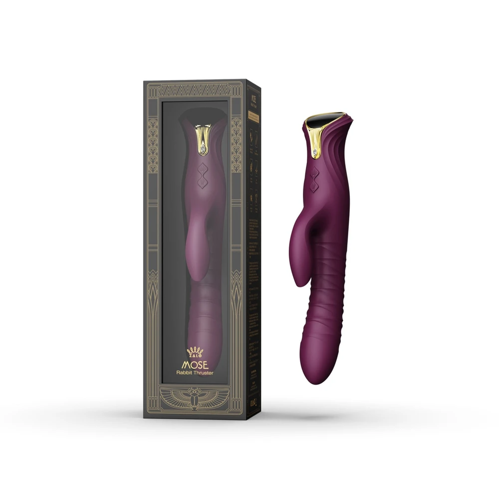 Zalo Mose Rabbit Thruster+Heating Violetinė