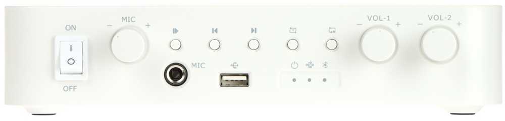 Namų kino sistema Analoginis stiprintuvas Hikvision DS-QAE0A60G1-VB (60W, Bluetooth, USB)