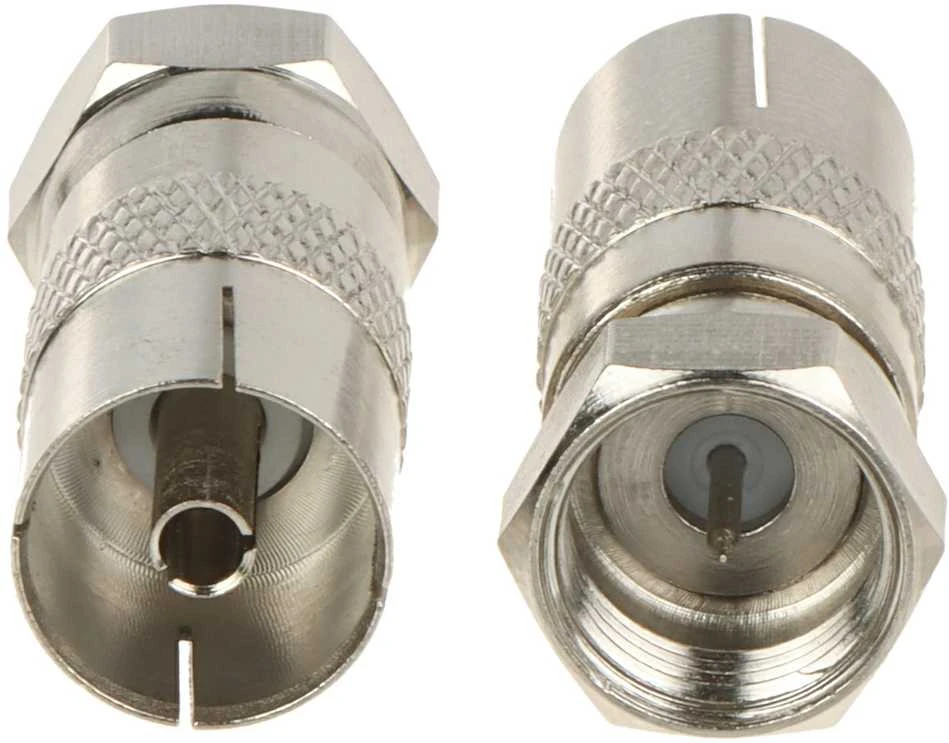 Złącze Oem Adapteris - televizoriaus antenos lizdas - F kištukas - 25 vnt