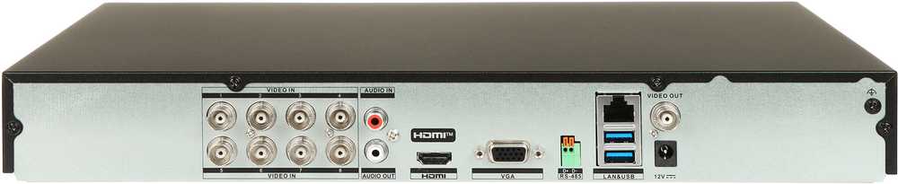 AHD, HD-CVI, HD-TVI, CVBS, IP REGISTRATORIUS IDS-7208HUHI-M2/X 8 KANALŲ AcuSense Hikvision
