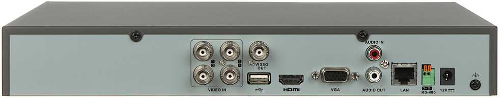 AHD, HD-CVI, HD-TVI, CVBS, IP REGISTRATORIUS IDS-7204HQHI-M1/XT 4 KANALAI AcuSense Hikvision