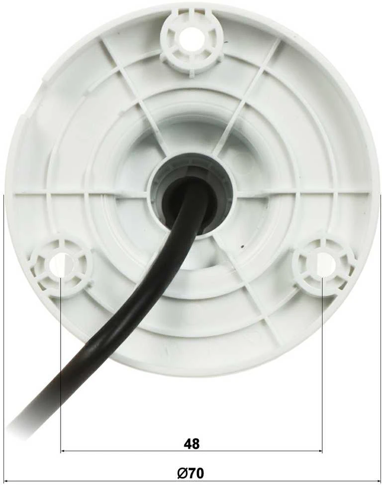AHD, HD-CVI, HD-TVI, PAL KAMERA HAC-B1A21-U-0360B - 1080p 3.6 mm DAHUA